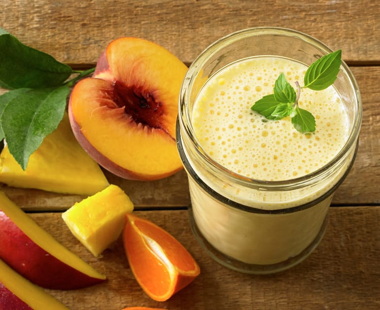 View recommended Peachy Pineapple Smoothies recipe