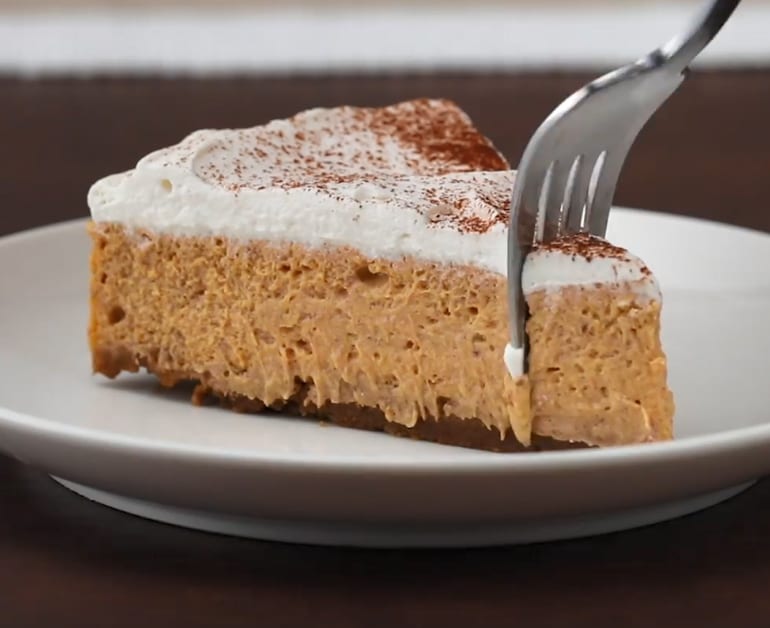 View recommended Sour Cream Pumpkin Cheesecake recipe