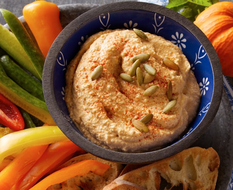 View recommended Chipotle Pumpkin Hummus recipe