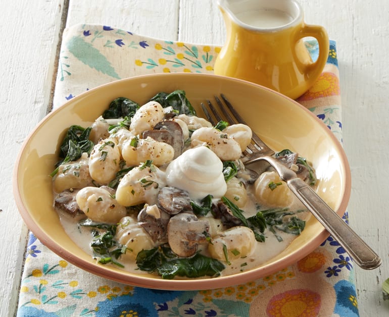 Thumbnail image for Creamy Mushroom Gnocchi