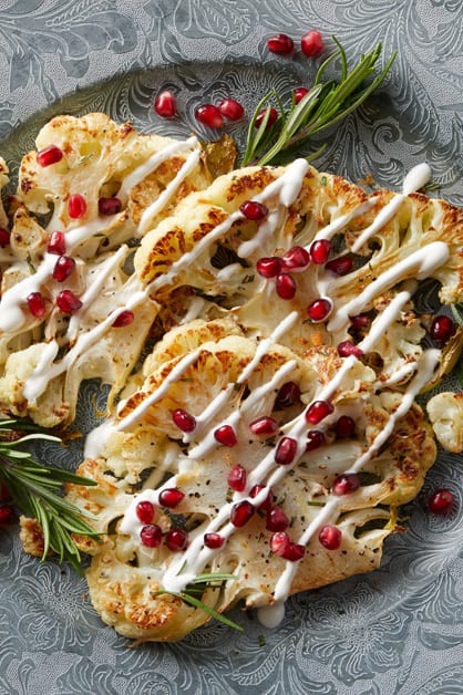roasted cauliflower steaks