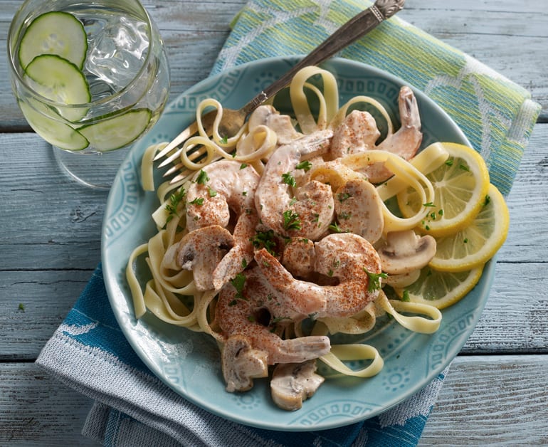 Thumbnail image for Sautéed Shrimp with Sour Cream Sauce