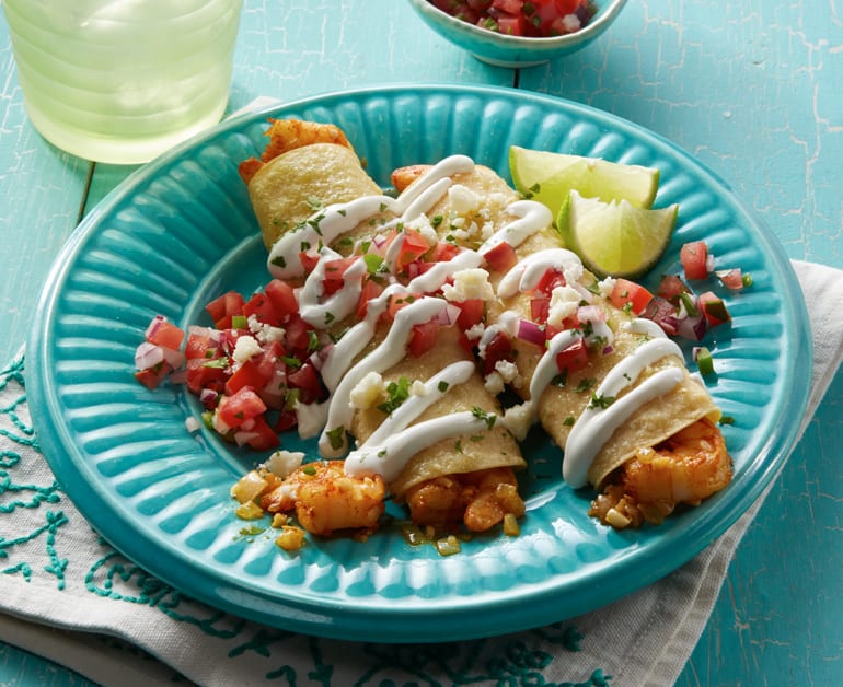 View recommended Shrimp Enchiladas recipe