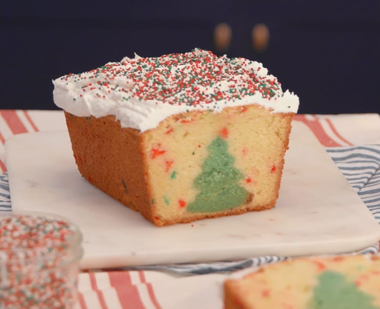 Christmas Tree Peek-A-Boo-Cake slider image 1