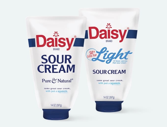 Sour cream regular and light 14oz tubes