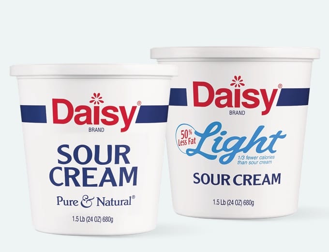 Sour Cream regular and light 24 oz tubs