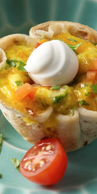 southwest breakfast tortilla cups