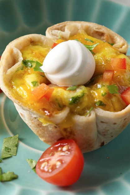 southwest breakfast tortilla cups