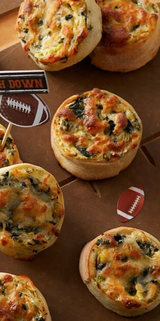 Spinach And Artichoke Pinwheels 770x628 1410