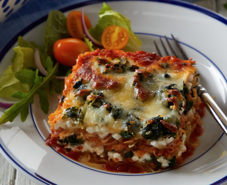 Spinach and Spaghetti Squash Lasagna slider image 1