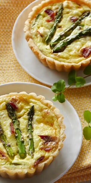 Spring Asparagus Quiche Recipe