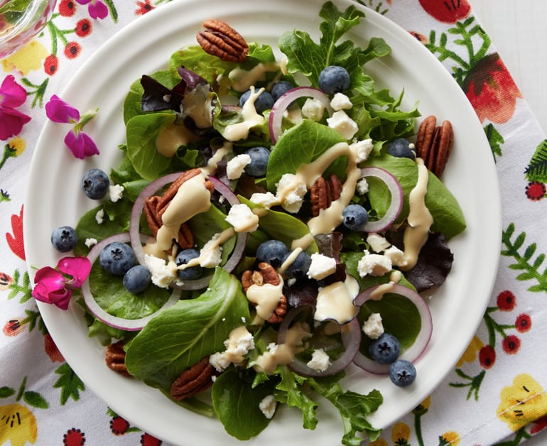 View recommended Individual Spring Salads recipe