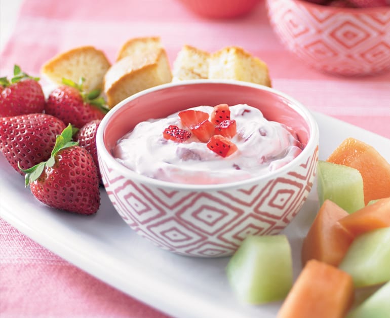 View recommended Strawberry Agave Dip recipe