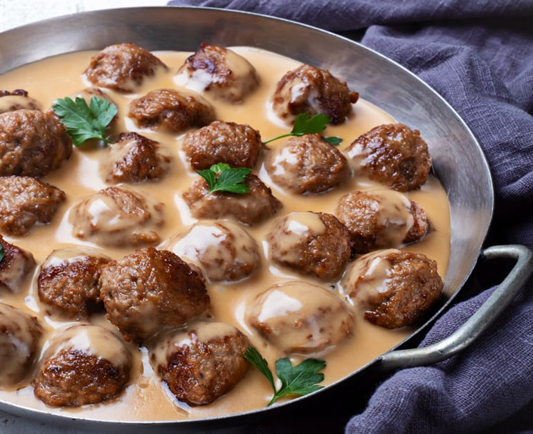 Thumbnail image for Swedish Meatballs in Sour Cream Sauce