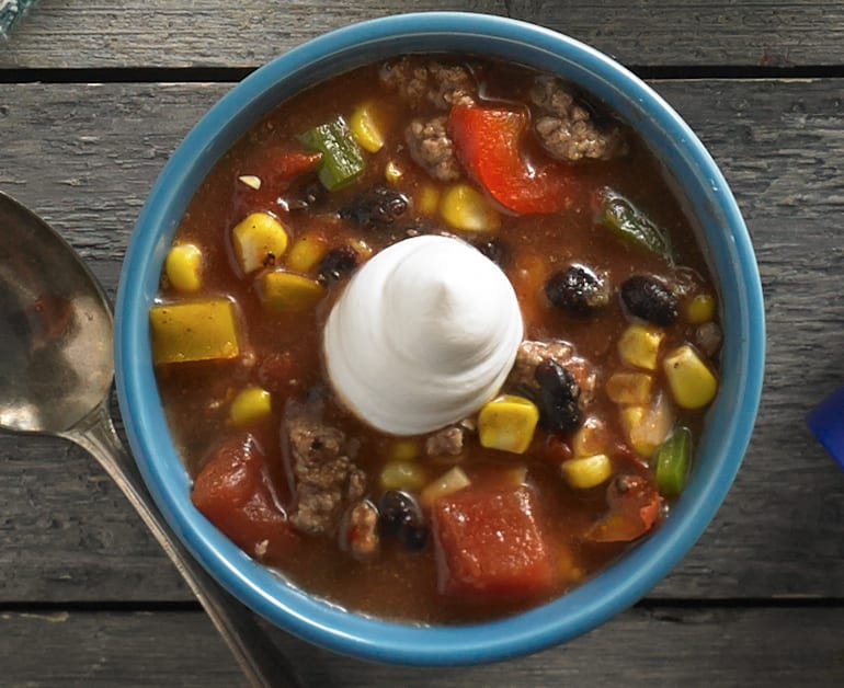 View recommended Taco Soup recipe