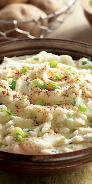 tex mex mashed potatoes in a bowl