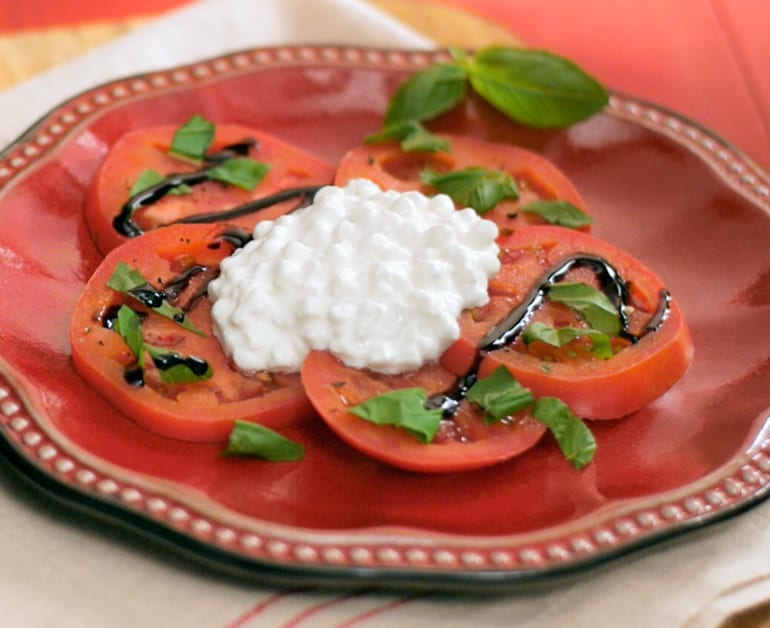 View recommended Tomato Basil Salad recipe