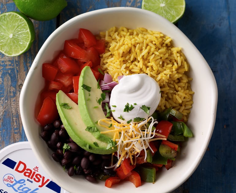 veggie burrito bowl