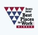 Business Journal Best Places to Work Award icon