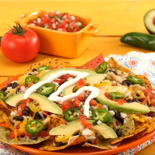 Chicken Nachos