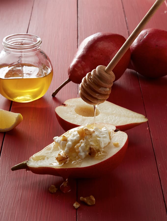 Fresh Pears with Honey and Walnuts slider image 3