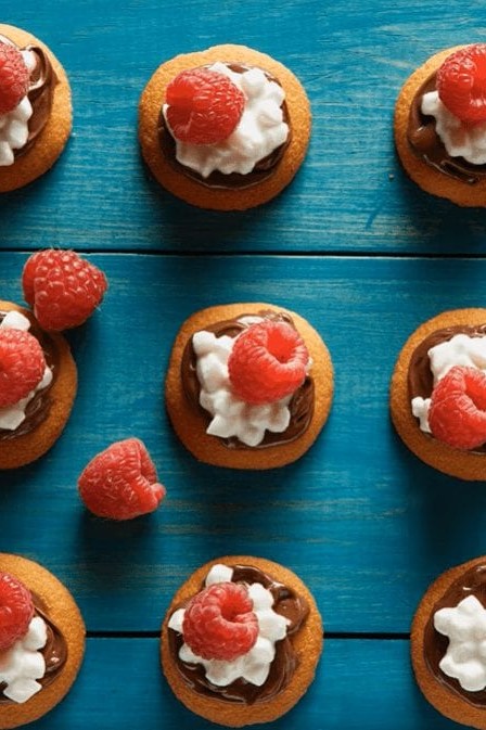 Raspberry Hazelnut Snack Bites