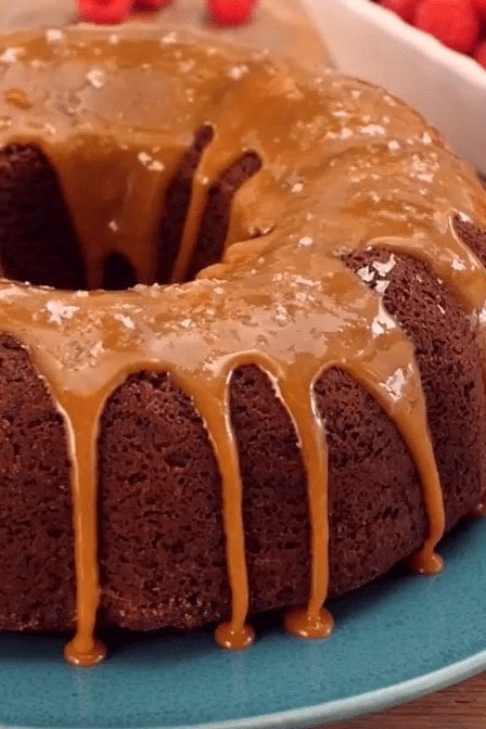 Salted Chocolate Caramel Cake