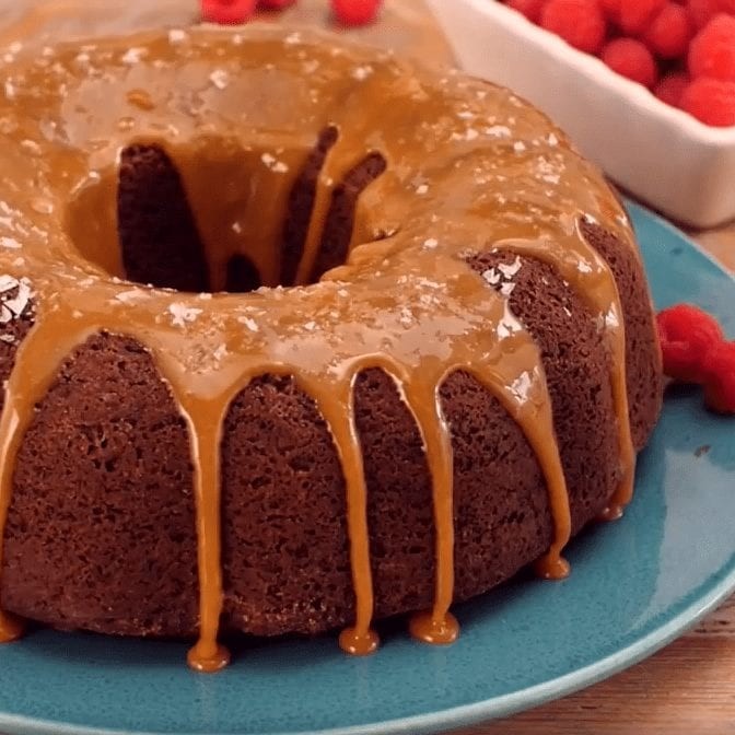 Salted Chocolate Caramel Cake