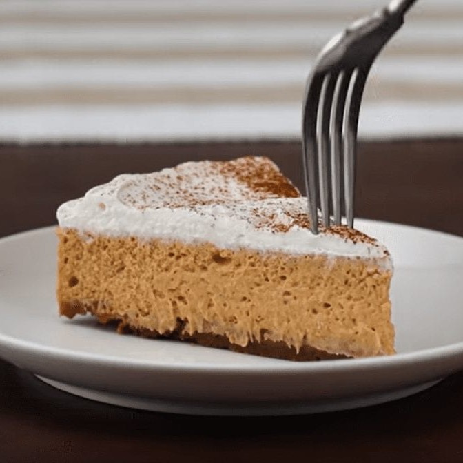 Sour Cream Pumpkin Cheesecake