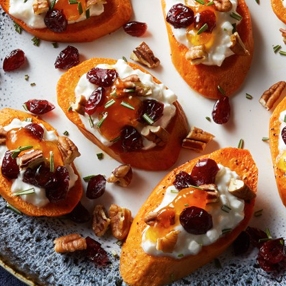 Apricot Rosemary Sweet Potatoes