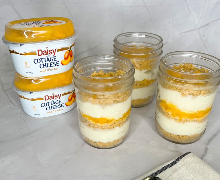 Thumbnail image for No Bake Cottage Cheese Cheesecake Jars with Fruit Compote