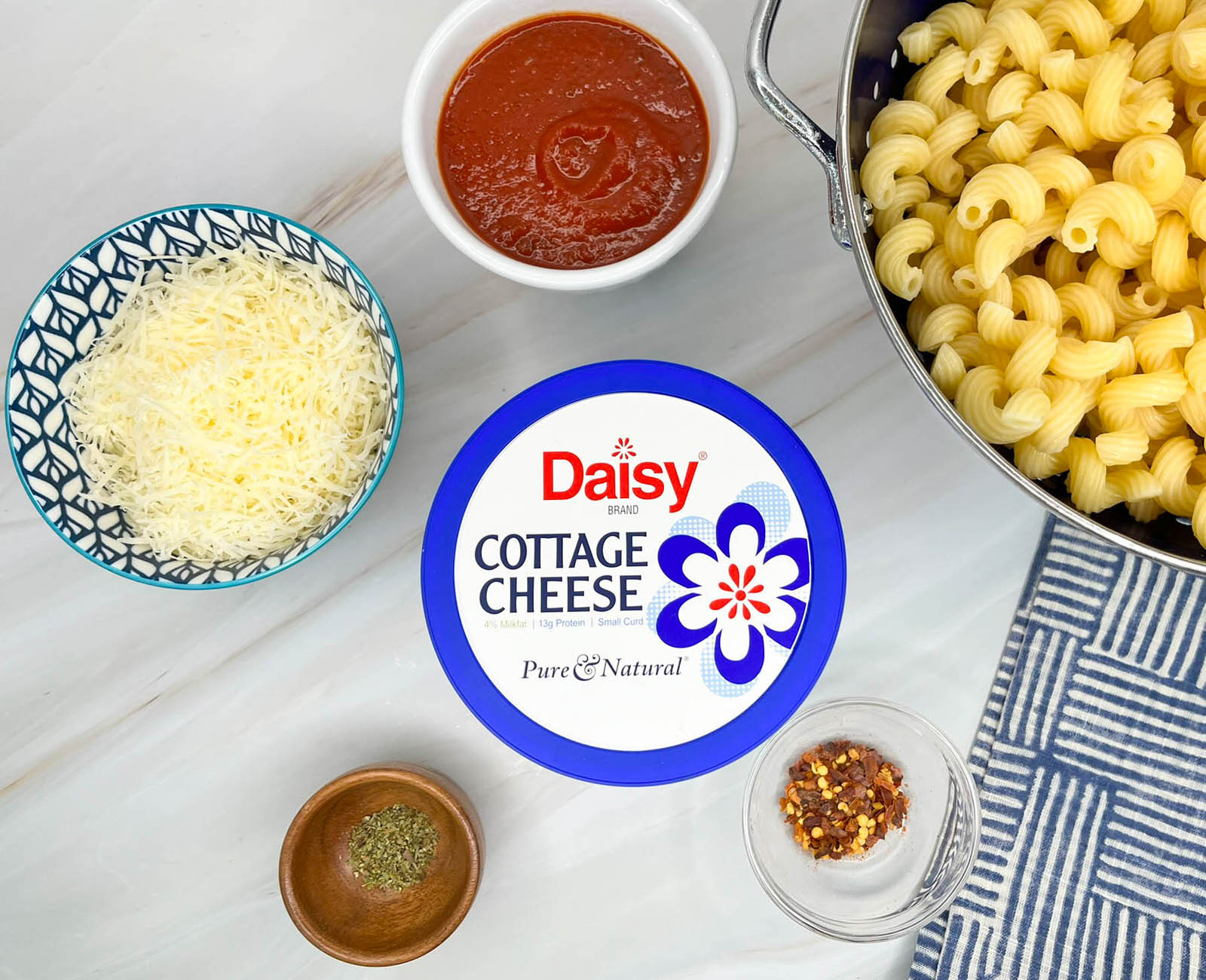 Easy Cottage Cheese Pasta slider image 3