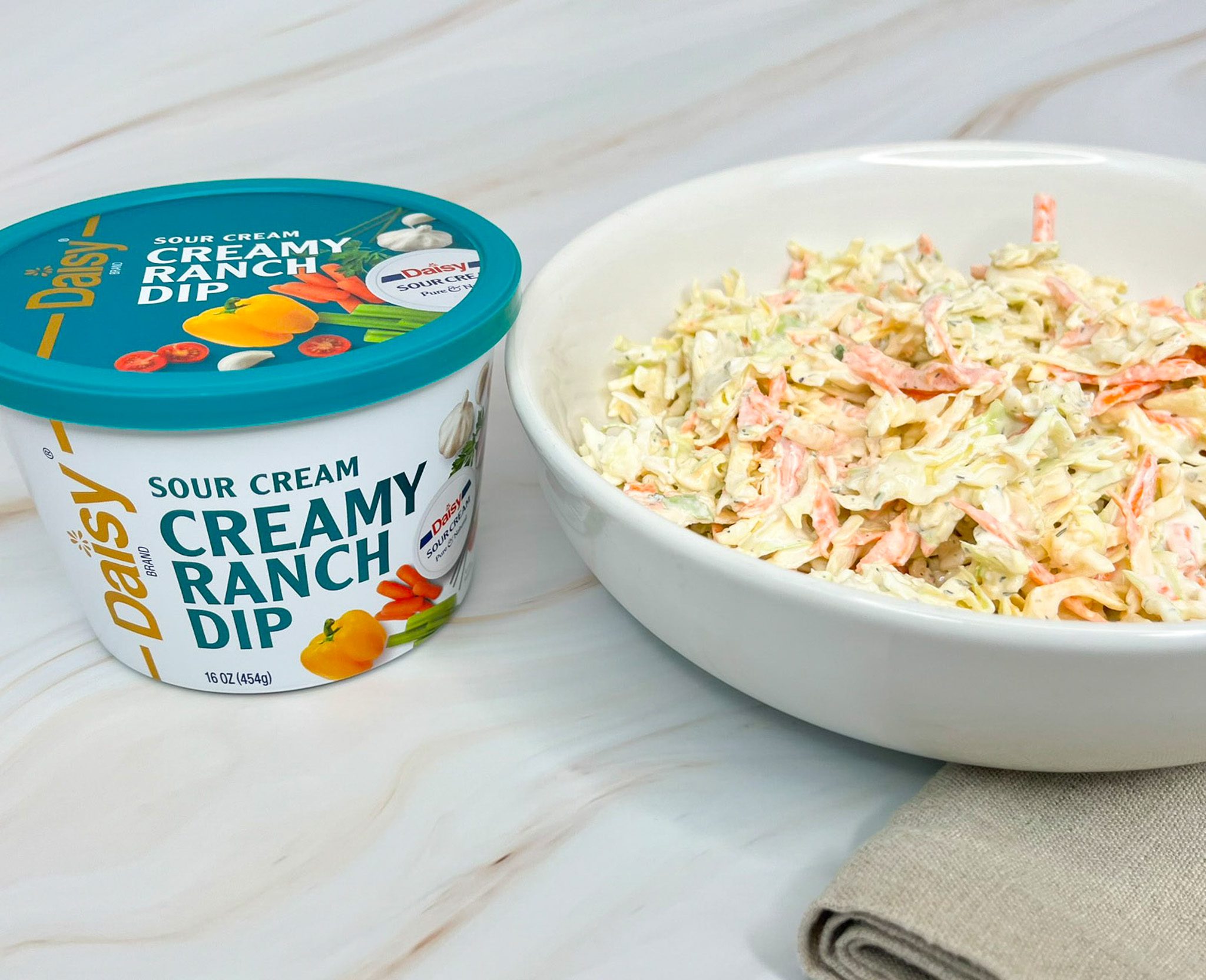 Thumbnail image for Creamy Ranch Coleslaw
