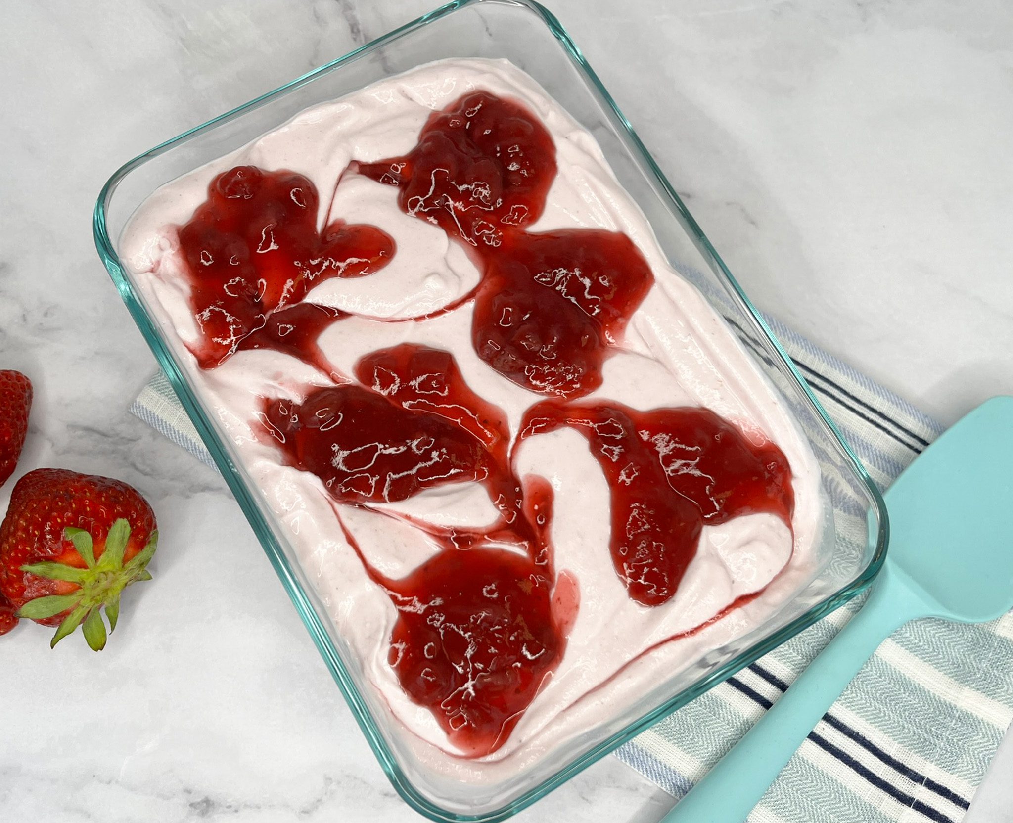 Easy Strawberry Ice Cream slider image 2