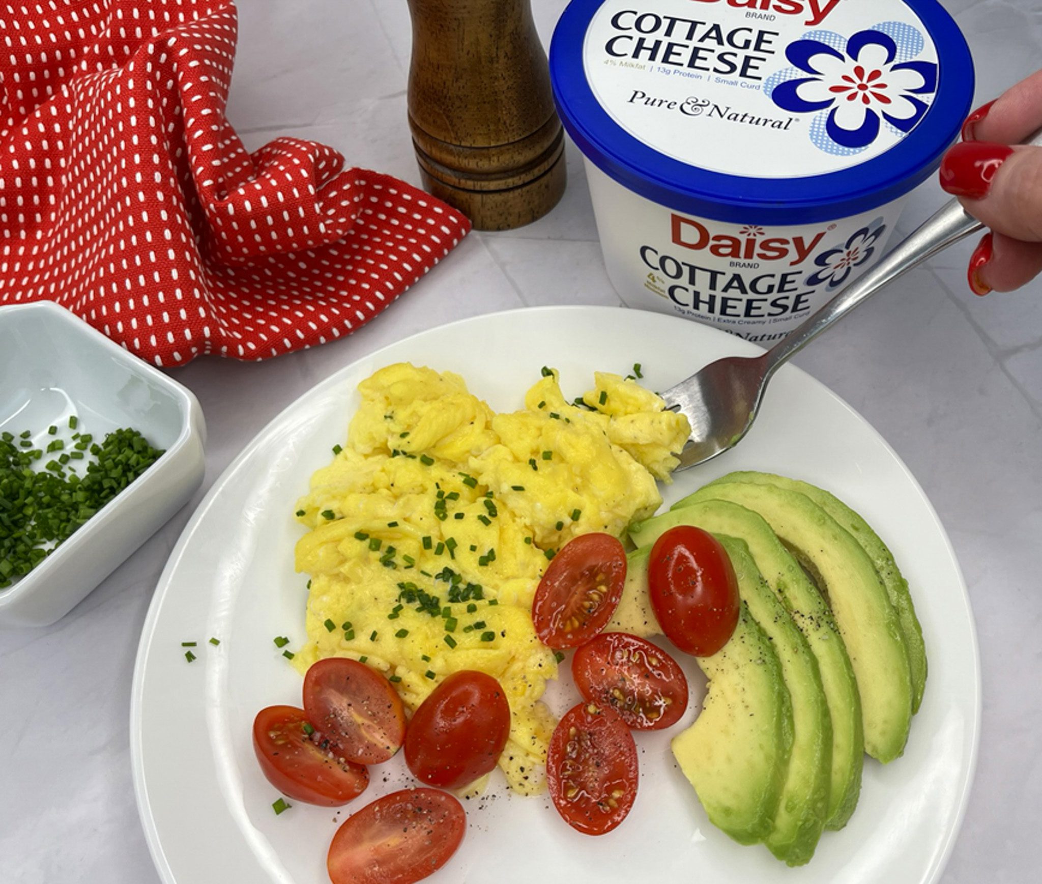 Click to open High Protein Scrambled Eggs recipe