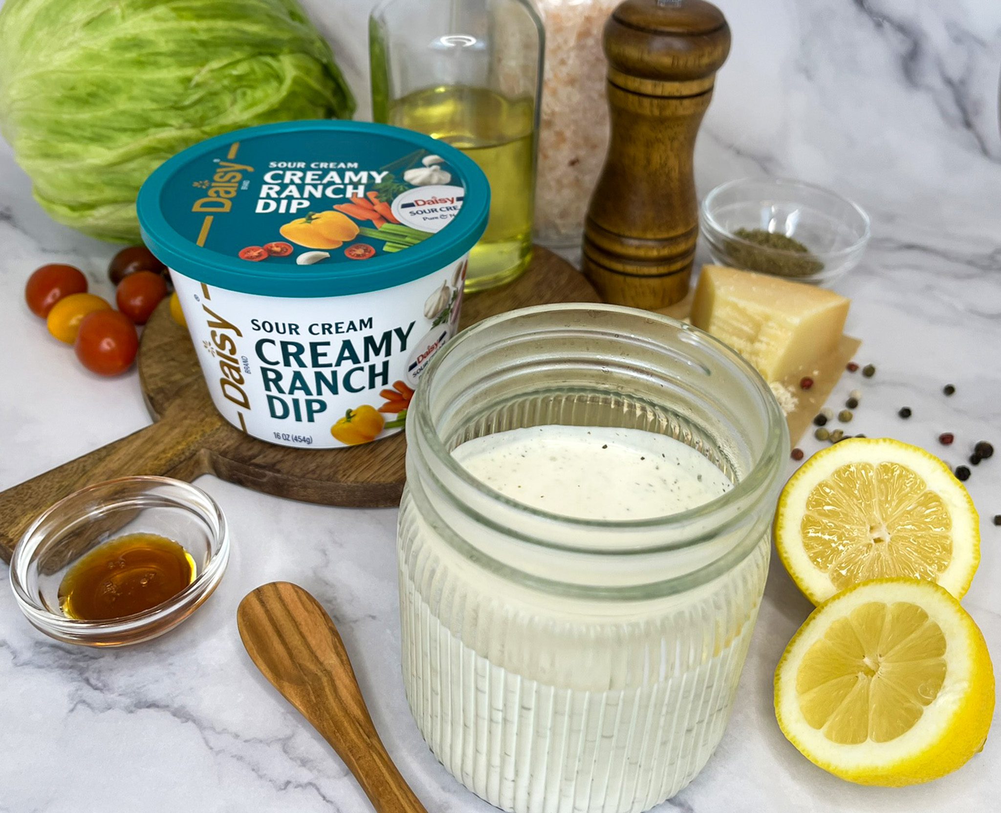Click to open Creamy Italian Salad Dressing recipe