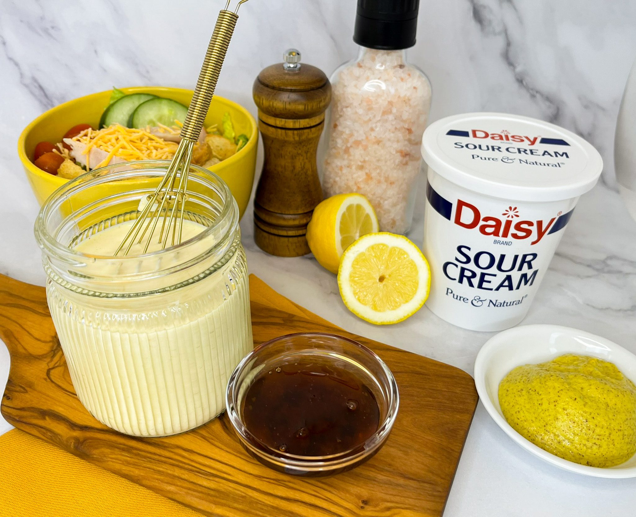Creamy Honey Mustard Salad Dressing slider image 1