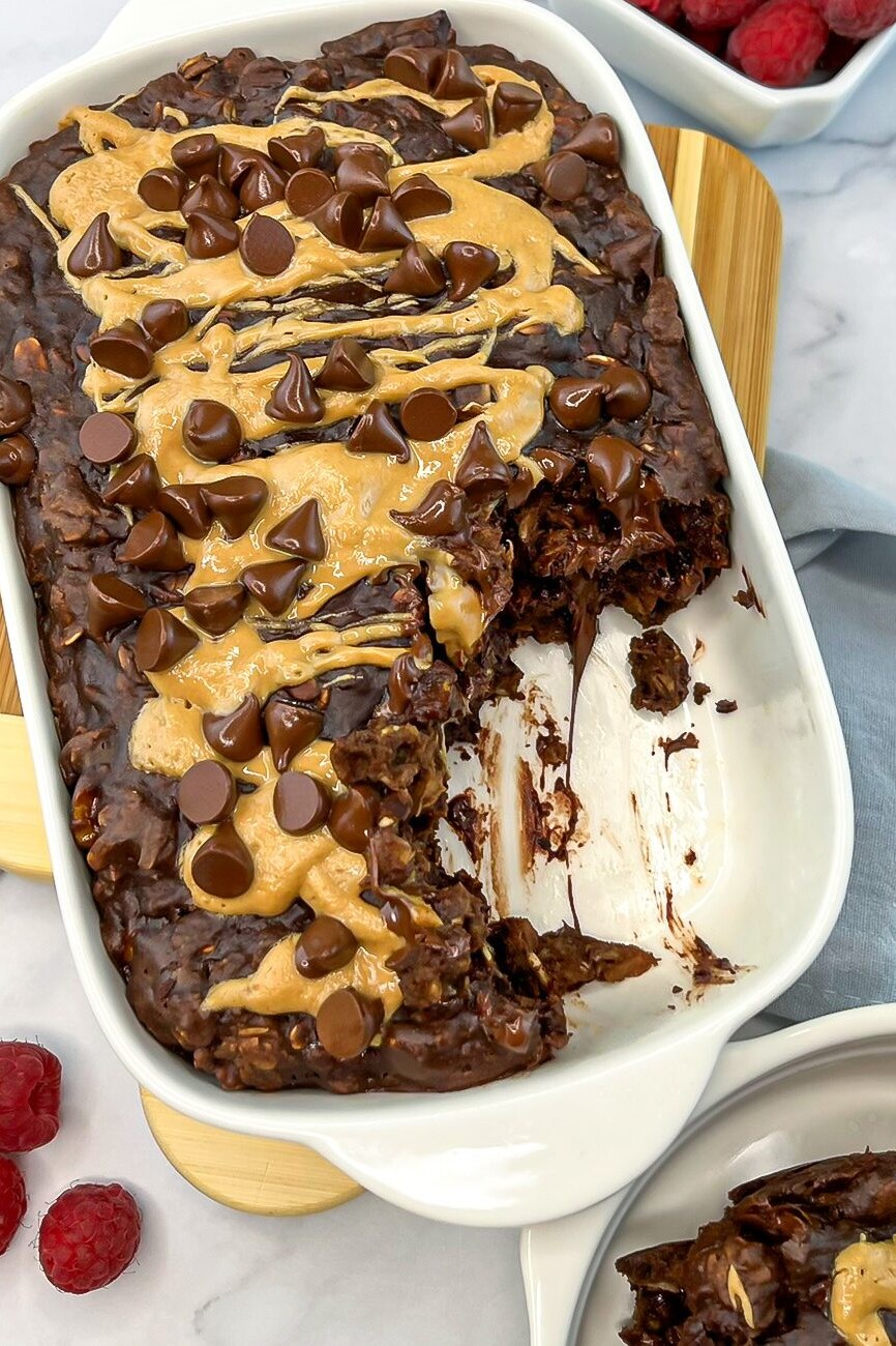 Choc Pb Baked Oatmeal Beauty3 1600x1300