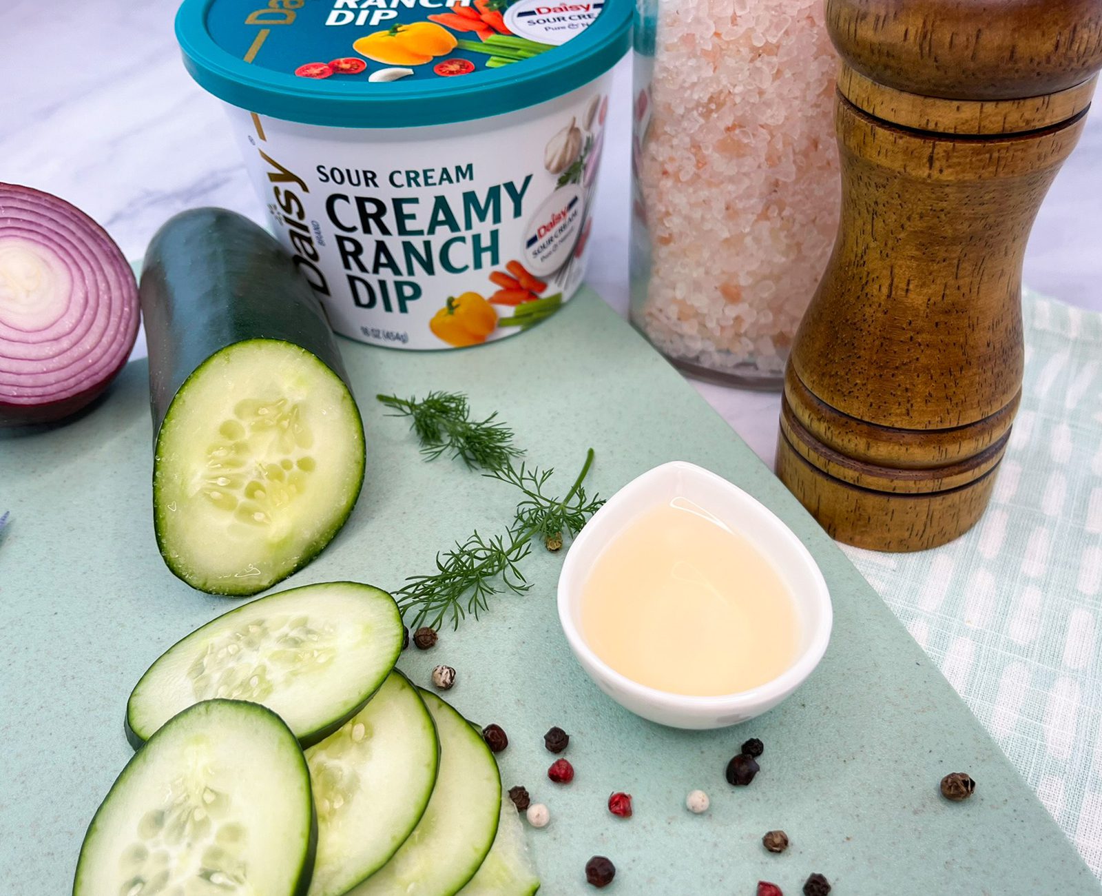 Creamy Cucumber Salad slider image 2