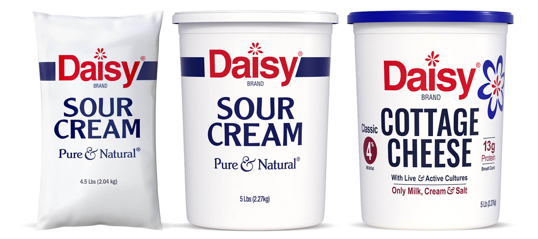 Daisy Sour Cream and Cottage Cheese for Food Service