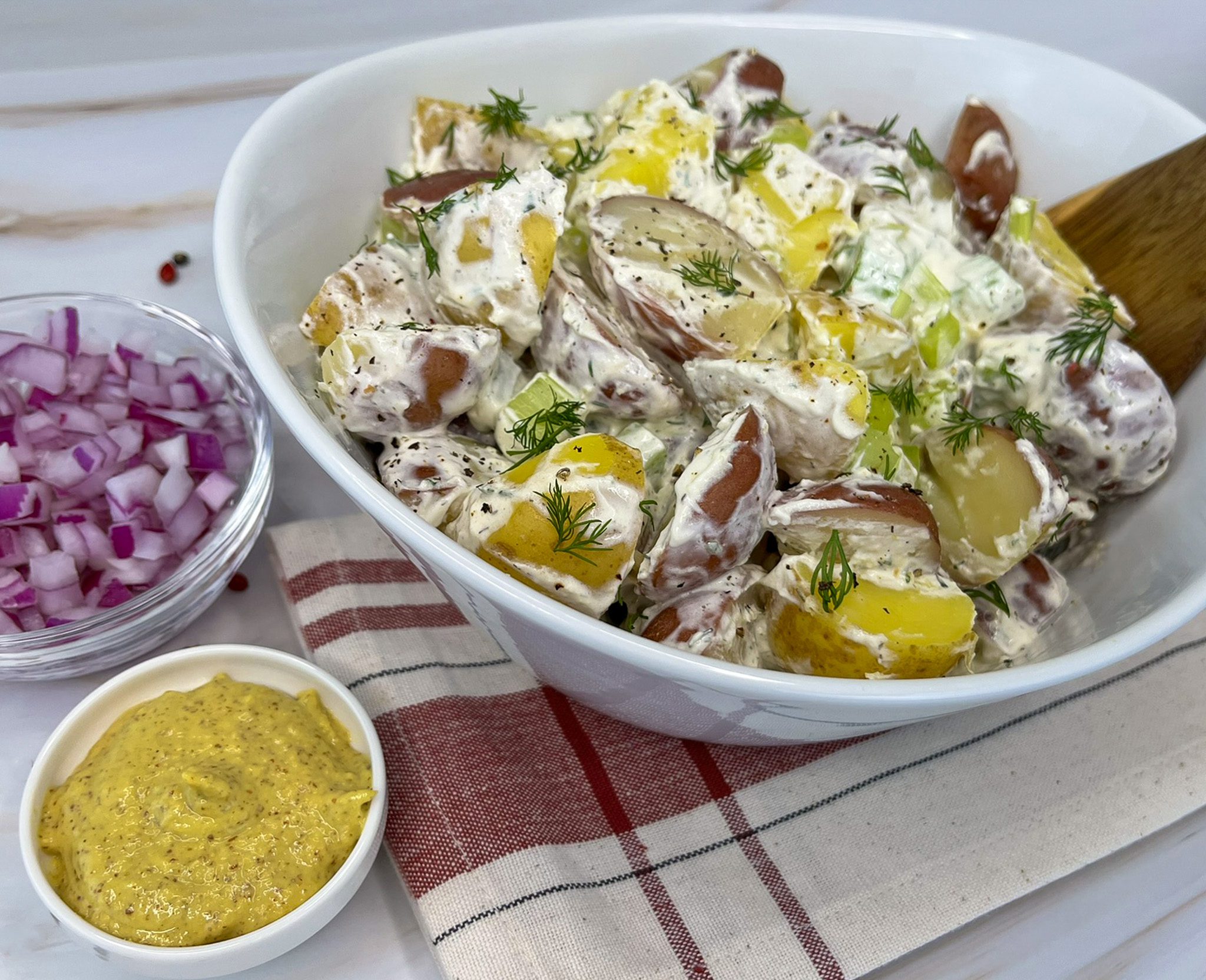 Creamy Ranch Potato Salad slider image 3