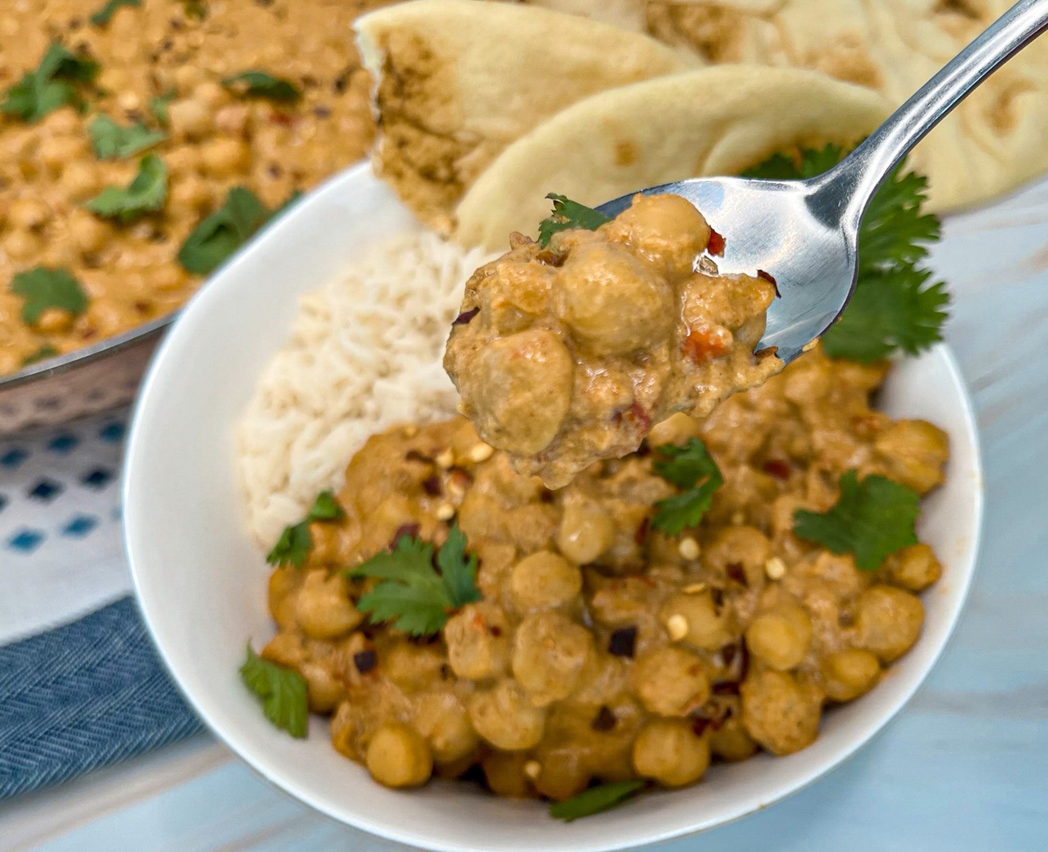 Click to open Light Butter Chickpeas recipe