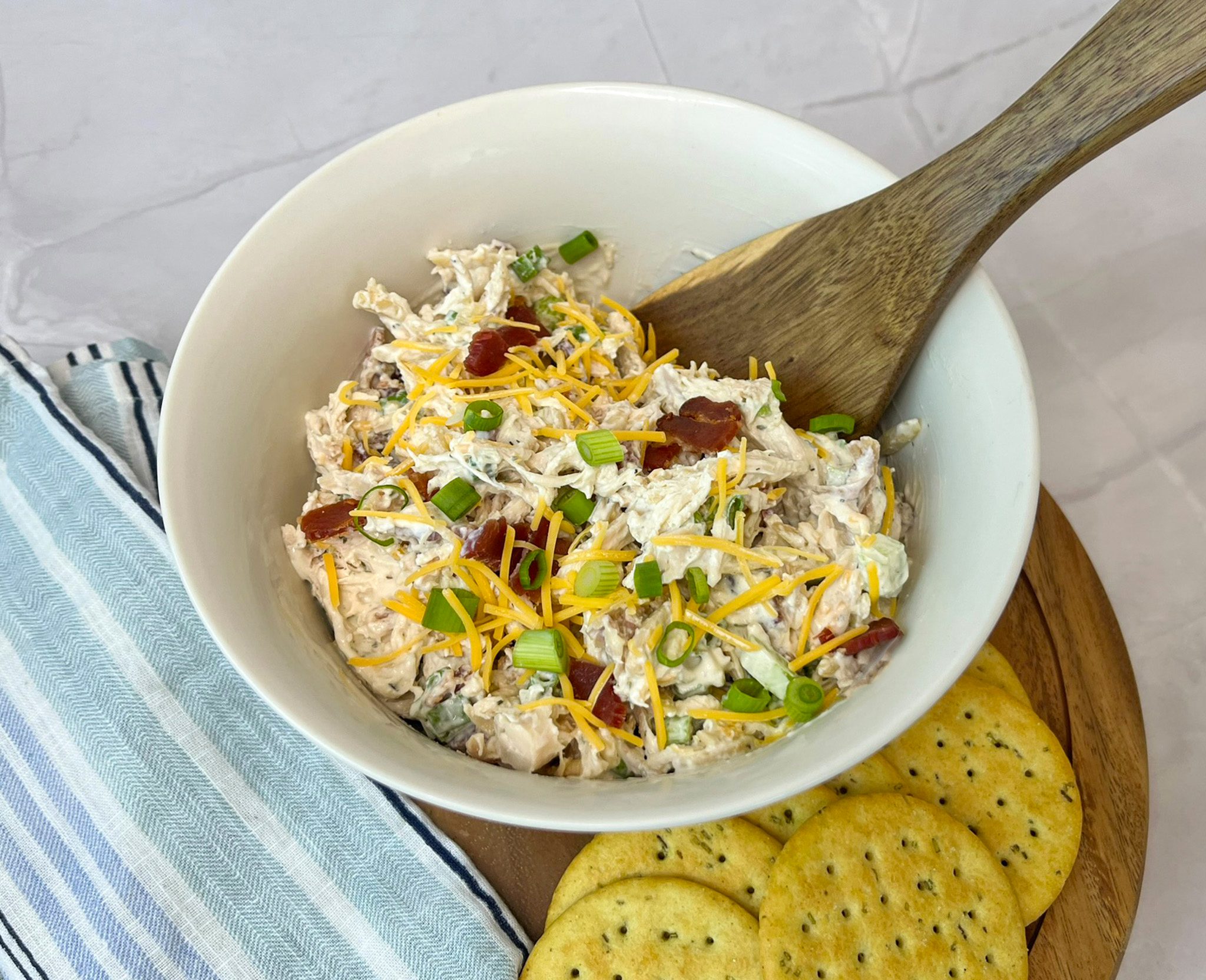 Click to open Creamy Ranch Chicken Salad recipe