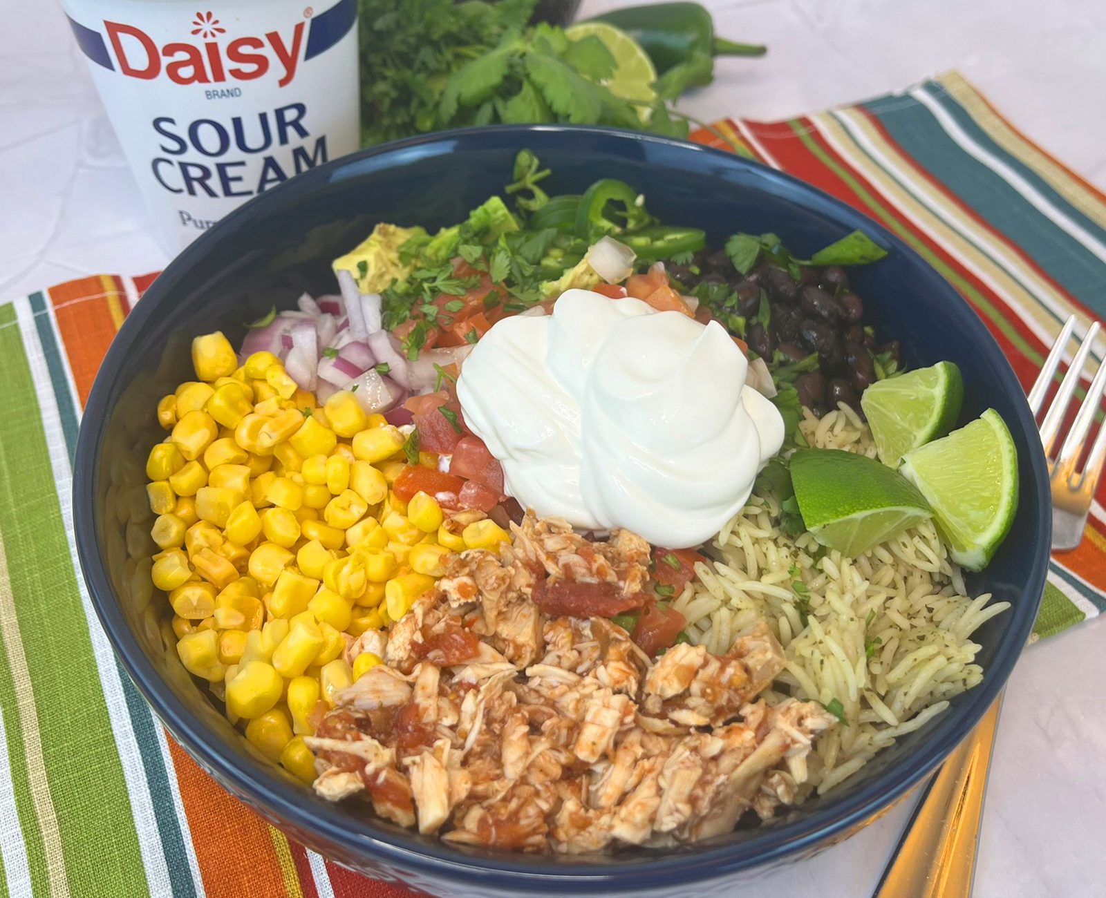 Salsa Chicken Burrito Bowl slider image 2