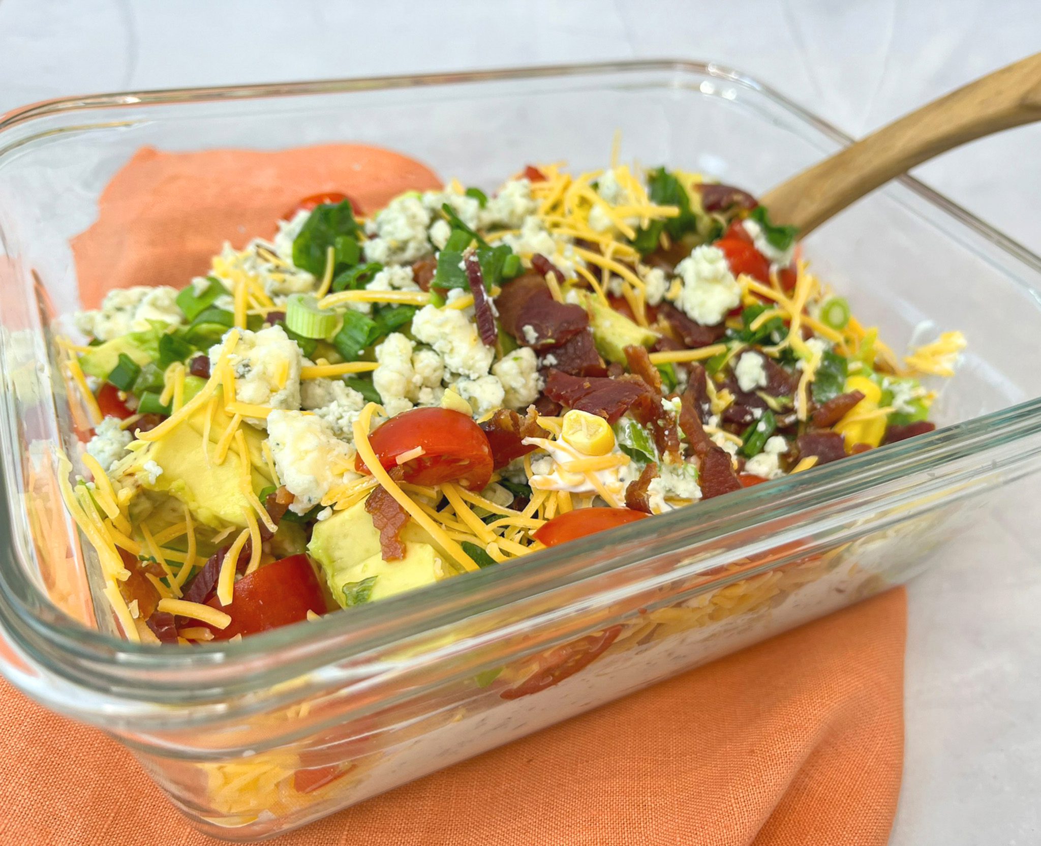 Click to open Cobb Salad Layered Dip recipe