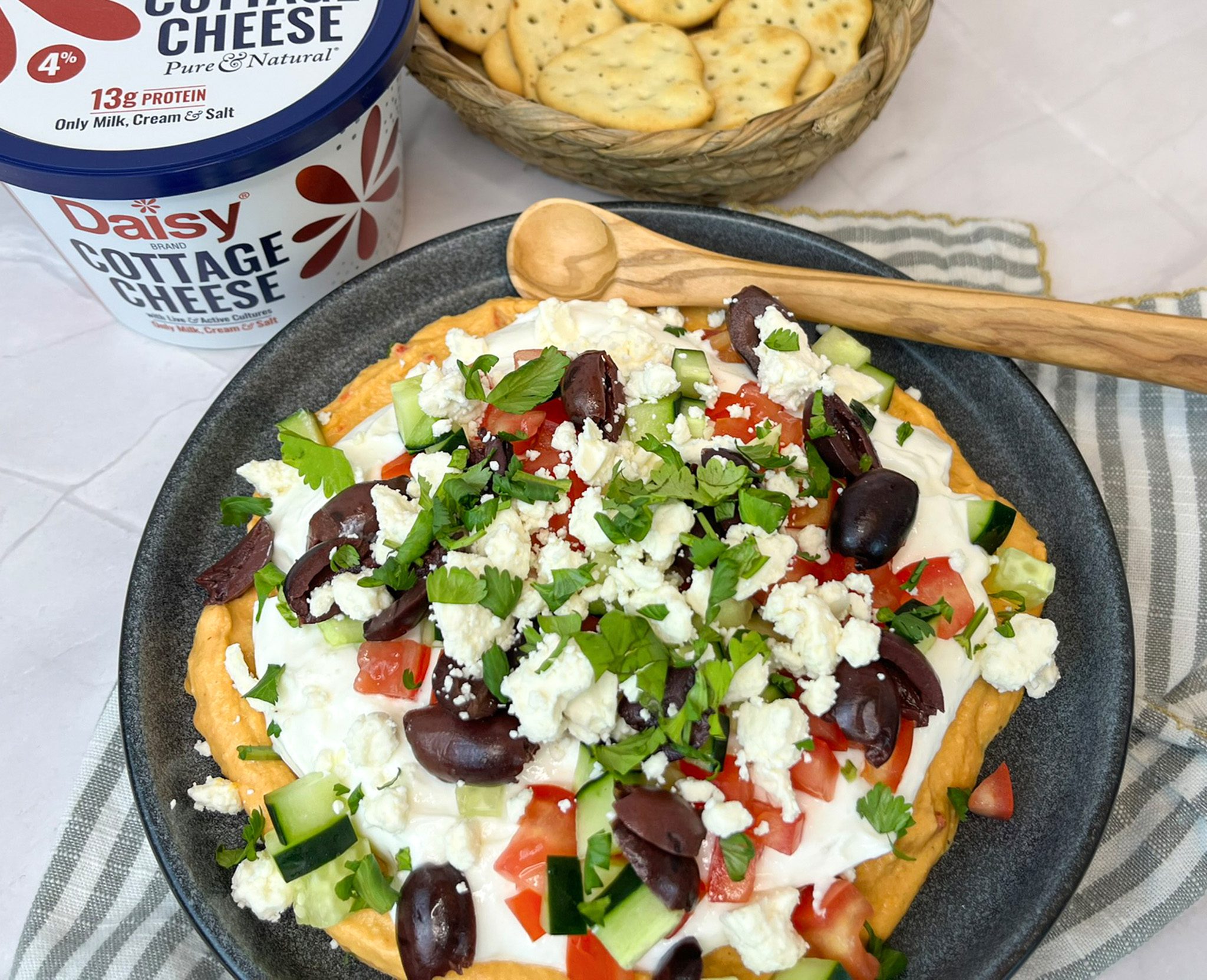 Thumbnail image for Layered Greek Dip