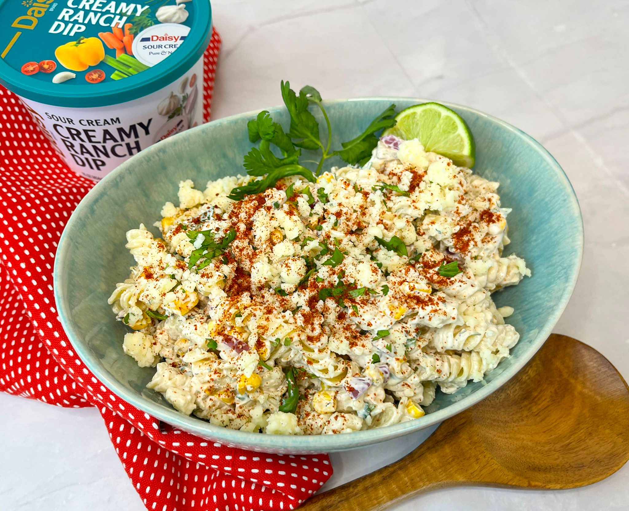 Street Corn Pasta Salad slider image 3