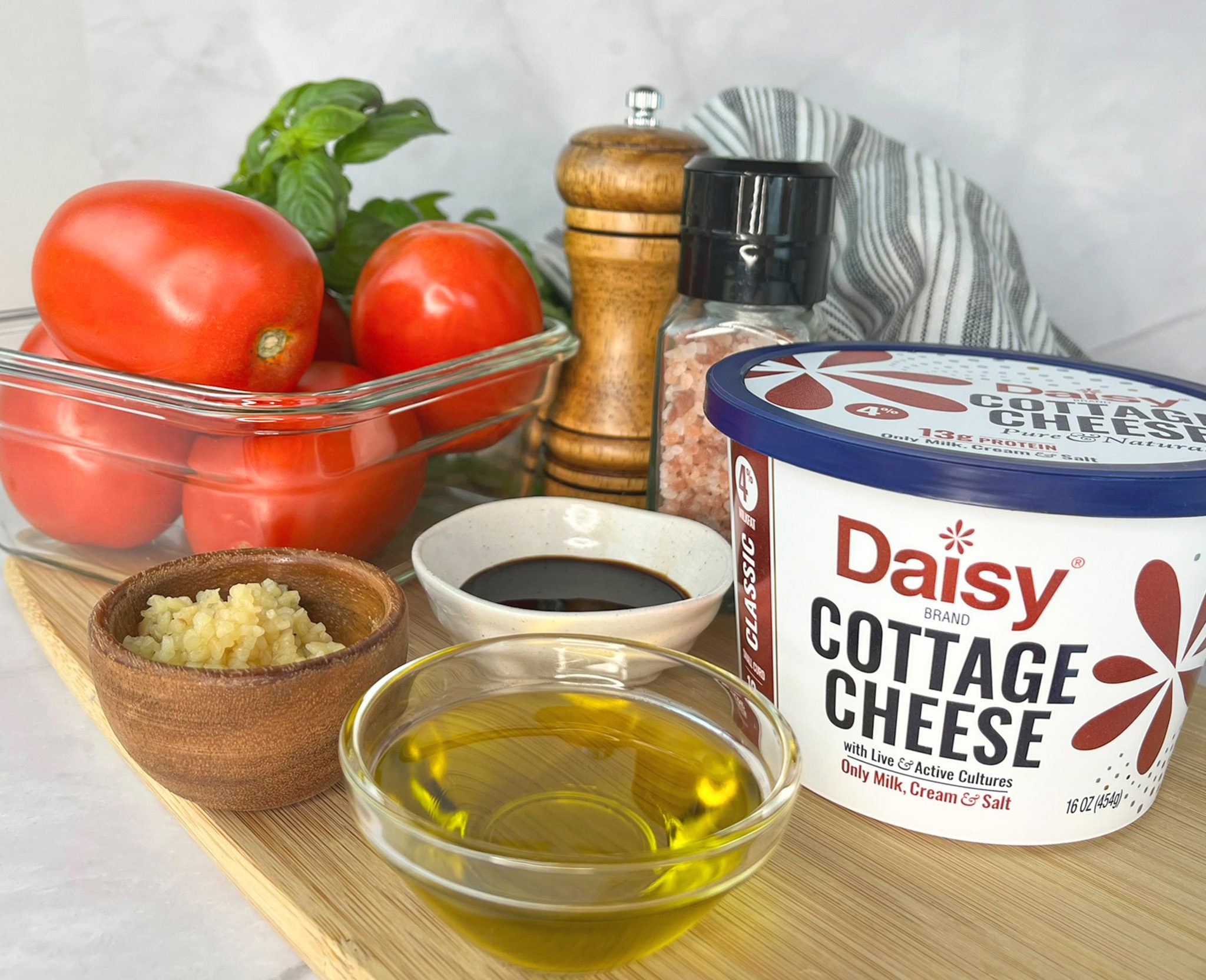 Whipped Cottage Cheese Bruschetta Dip slider image 3