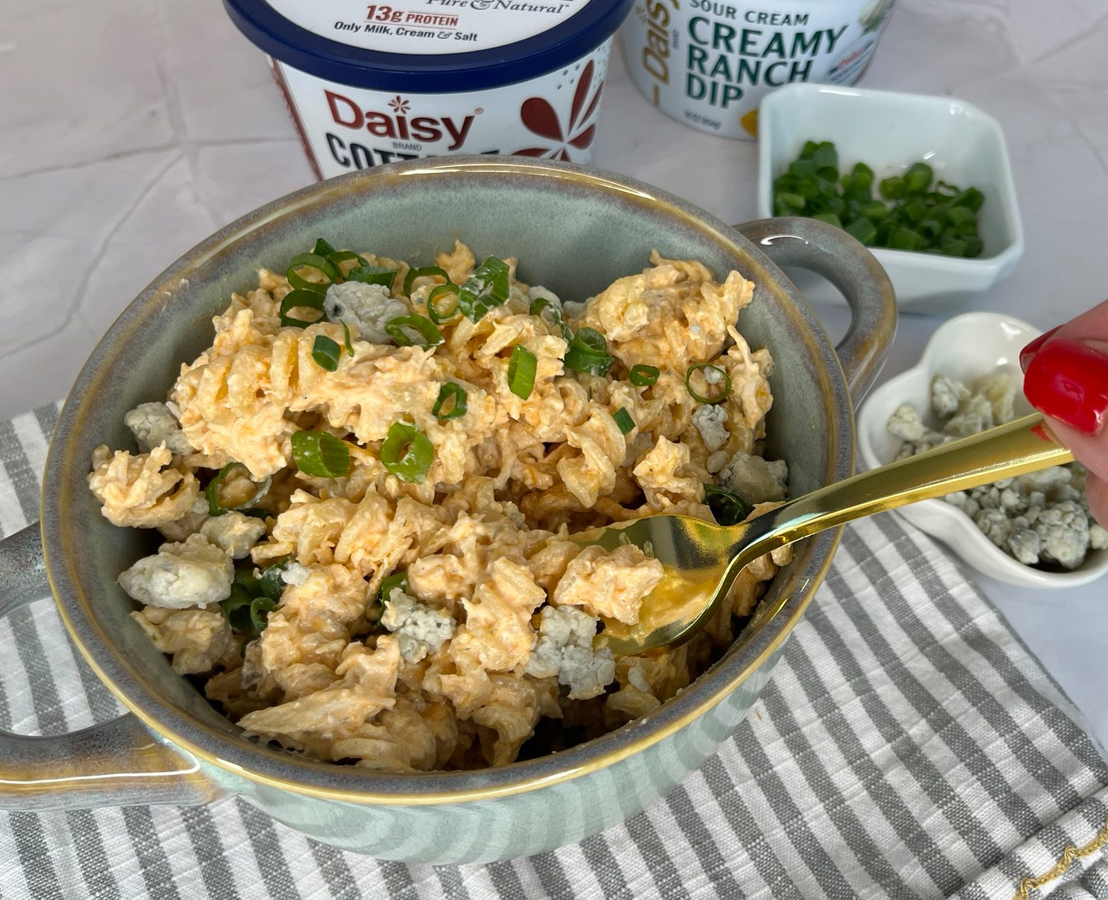 Click to open Buffalo Chicken Pasta recipe